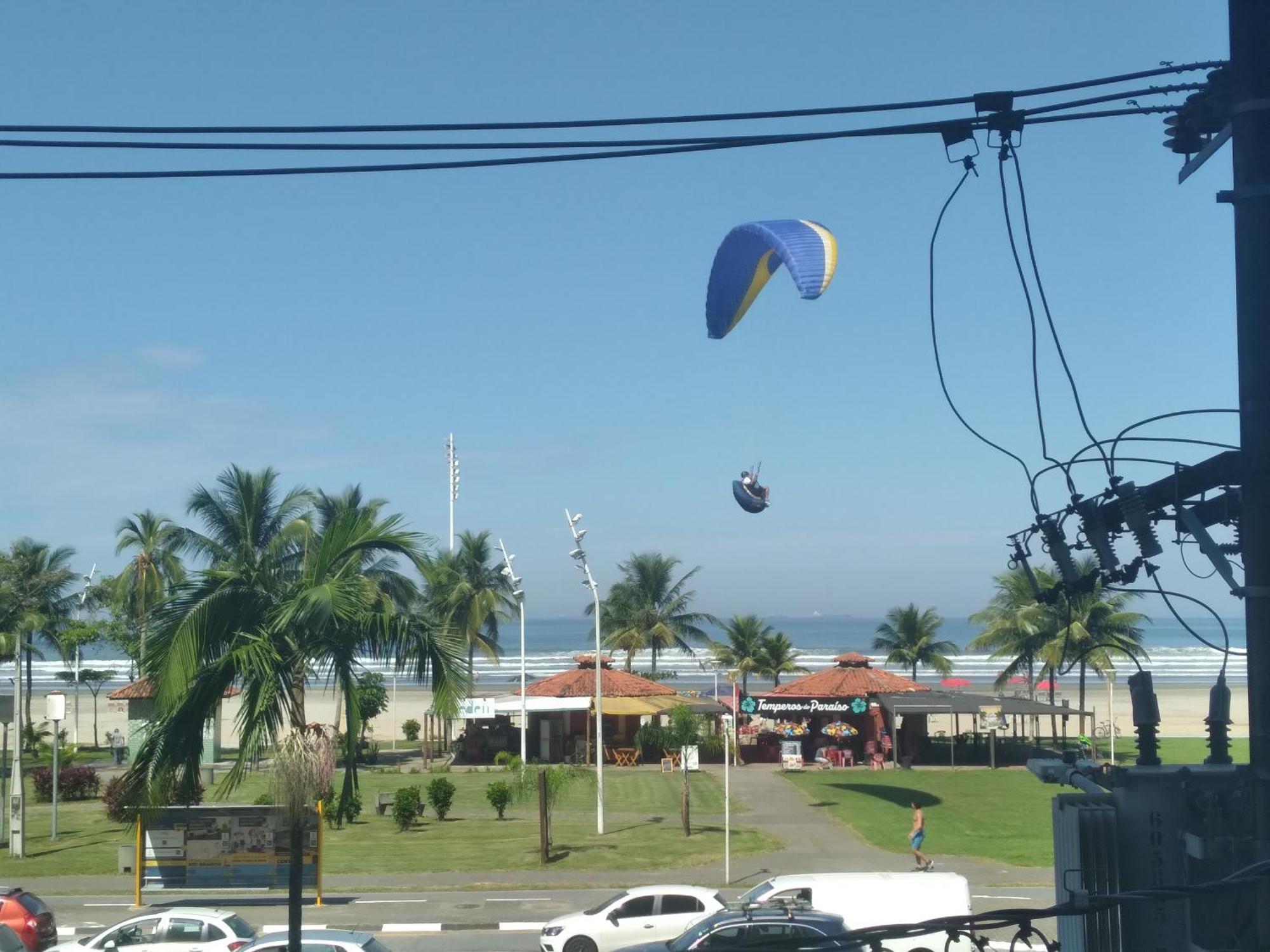 Apartmán Excelente Localizacao O Mar Na Sua Frente Confira São Vicente Exteriér fotografie