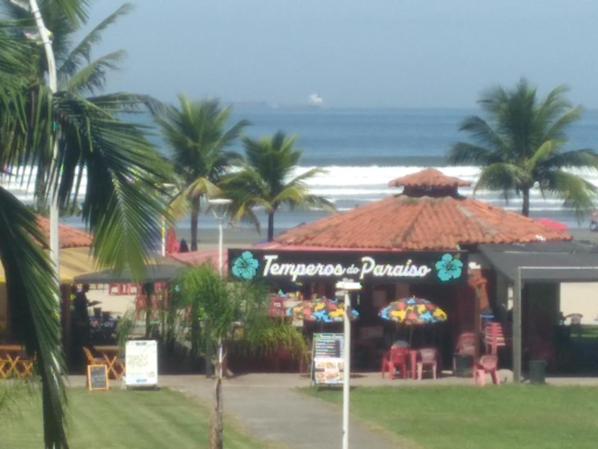 Apartmán Excelente Localizacao O Mar Na Sua Frente Confira São Vicente Exteriér fotografie